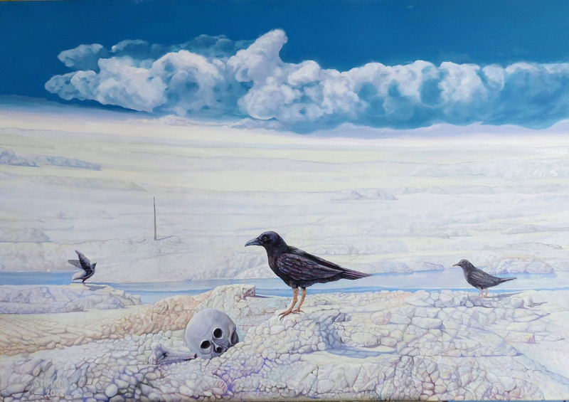 ŠTIMAC MARIJAN Dan poslije sutra 70 x 100 cm ulje na platnu 2022jpg