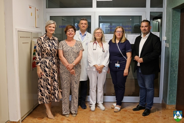 Župan Golubić u radnom posjetu bolnici &ndash; osigurana nova oprema za kvalitetniju skrb o najmlađim pacijentima