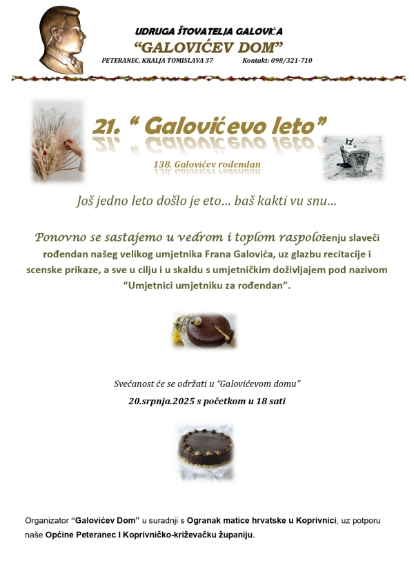 21. &quot;Galovićevo leto&quot;