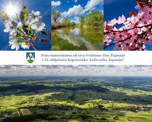 Sretan Vam 31. rođendan Koprivničko-križevačke županije