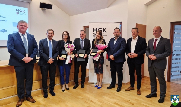 Dodijeljene nagrade Zlatna kuna najuspješnijim gospodarskim subjektima u 2024. godini