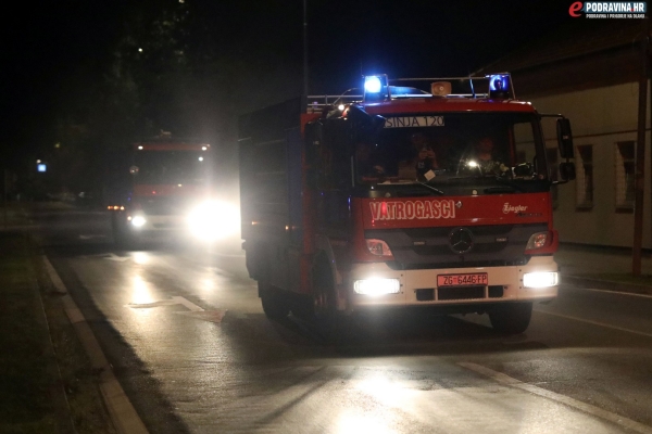 Pedesetak vatrogasaca s područja županije upućeno na izvanrednu dislokaciju u Dalmaciju