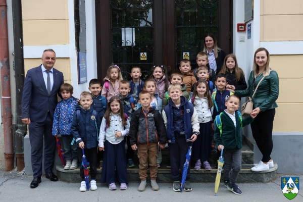 Vrtićarci iz Legrada posjetili Županijsku upravu