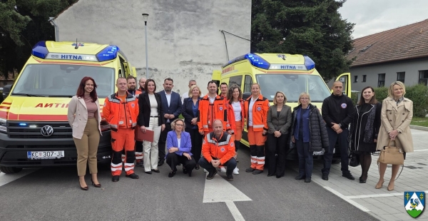Županijski Zavod za hitnu medicinu bogatiji za dva nova vozila i vrijednu medicinsku opremu