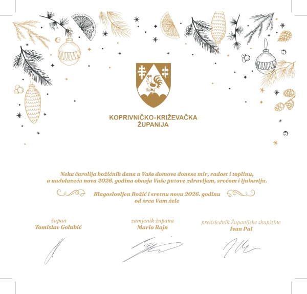 Blagoslovljen Božić i sretna nova 2026. godina !