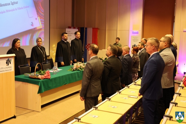 Svečanom sjednicom Geotehnički fakultet Sveučilišta u Zagrebu obilježio je svoj Dan