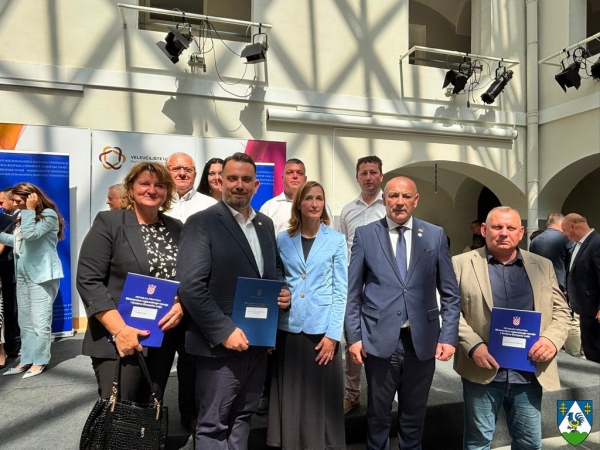 Županiji i općinama dodijeljena bespovratna sredstva za projekte regionalnog razvoja