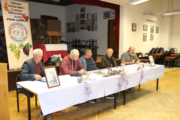 Vinogradari i voćari koprivničkog kraja “Fran Galović” održali 21. redovnu Skupštinu
