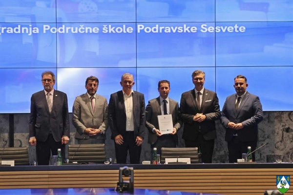 Županija osigurala 4,3 milijuna bespovratnih sredstava za školu u Podravskim Sesvetama i školsku dvoranu u Đelekovcu