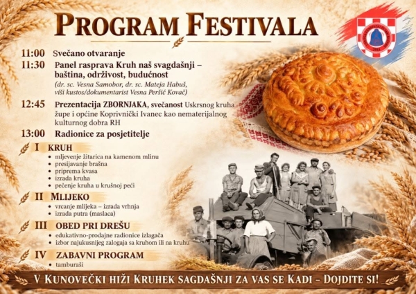 Festival kruha u Kunovcu