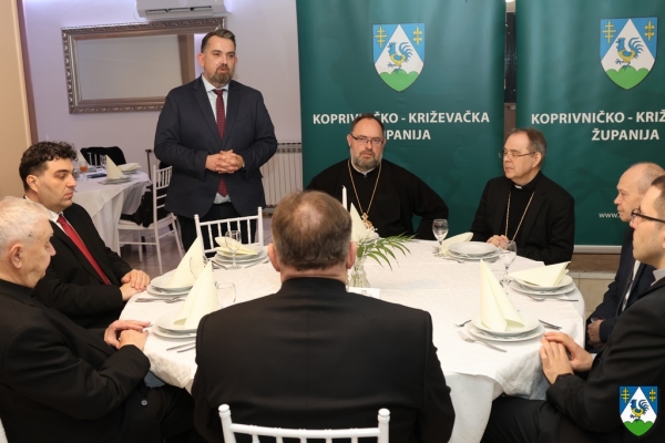Župan Golubić održao tradicionalni prijem za predstavnike vjerskih zajednica